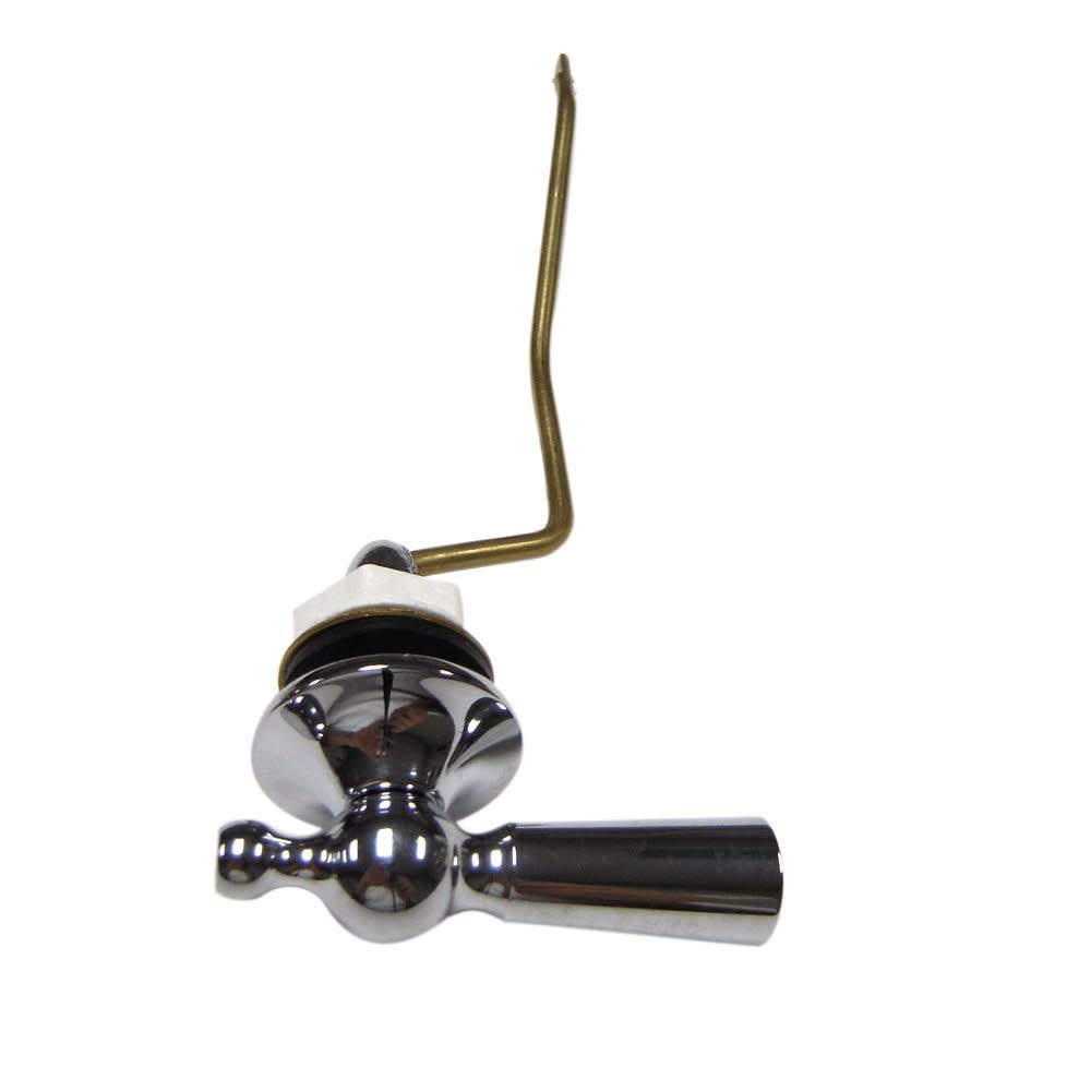 Polished Chrome Left Hand Metal Toilet Trip Lever