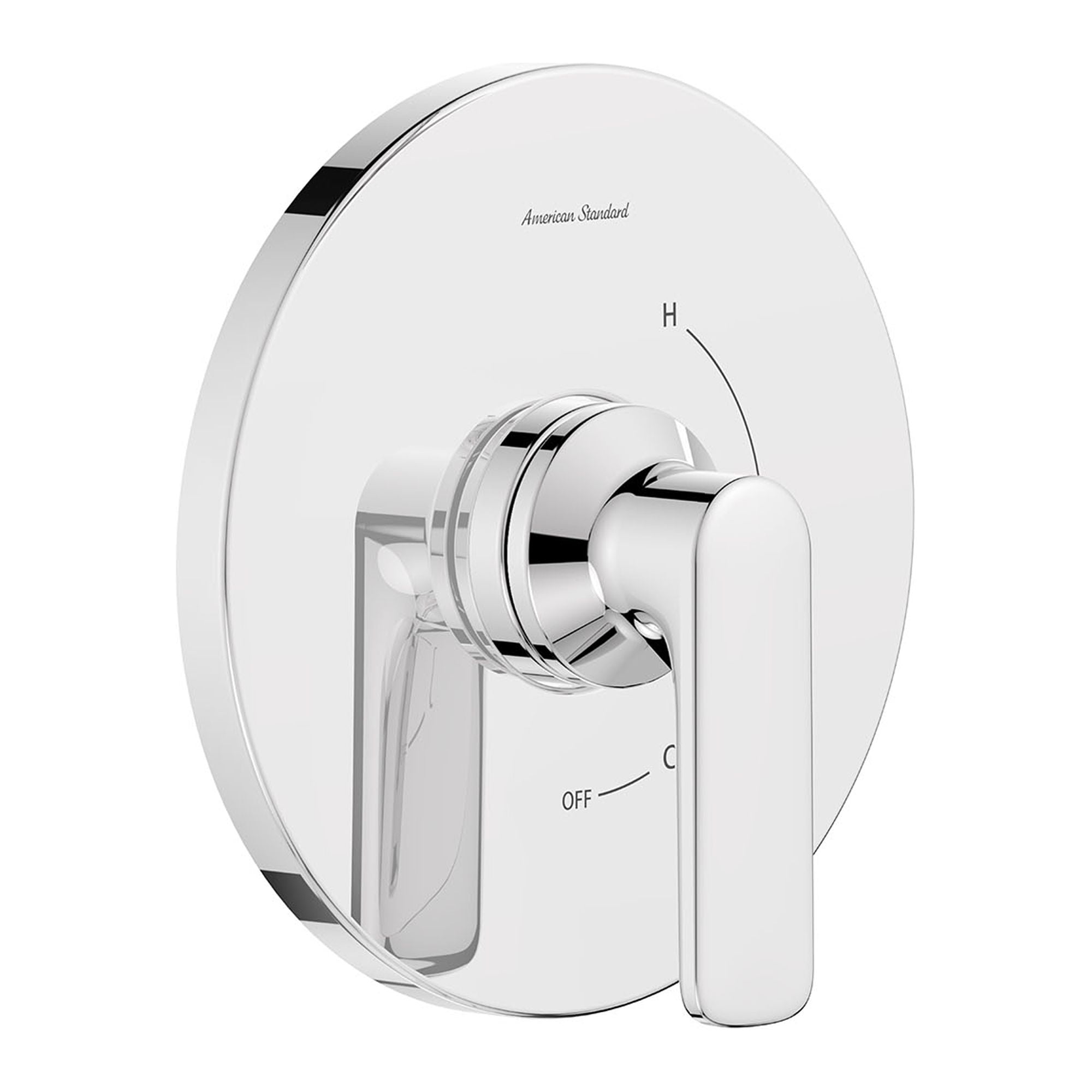 Polished Chrome Single Lever Shower Valve Trim Kit