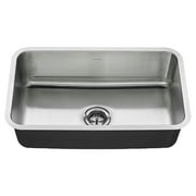 American Standard Undermount 30 in x 18 in Single Bowl Sink in Stainless Steel