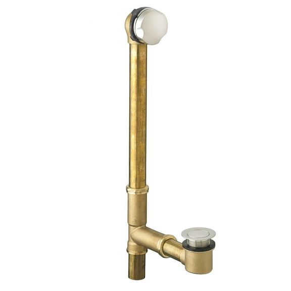 American Standard Universal Brass Bath Drain in Brushed Nickel
