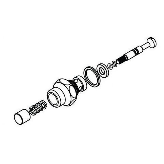 American Standard Valve Assembly,For Single Pedal M962778-0020A