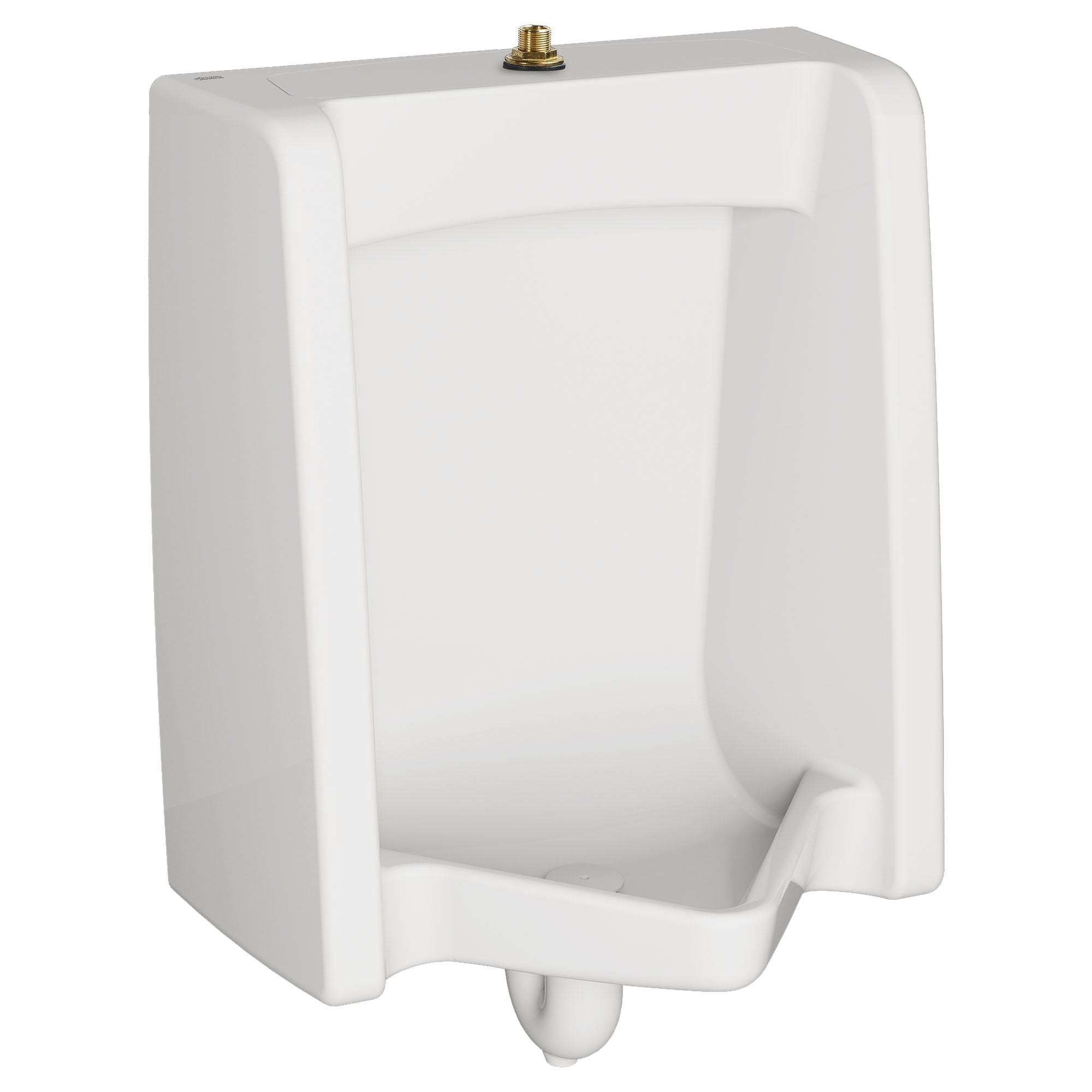 White Vitreous China Wall-Mount WaterSense Urinal