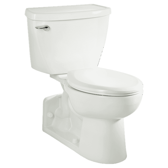 American Standard Yorkville FloWise Right Height Elongated Pressure-Assisted Toilet 1.1 GPF in White