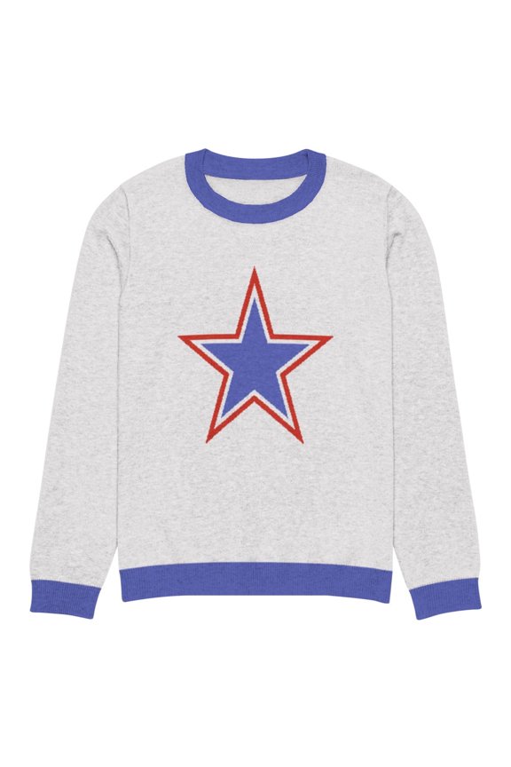 Knitted crew neck sweater (3XL)