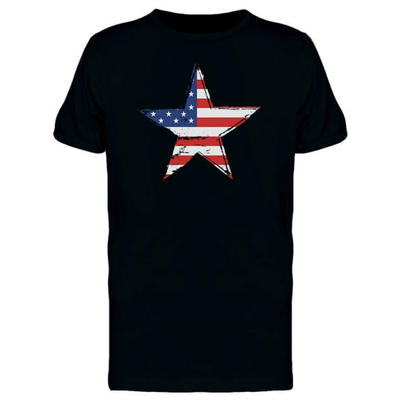 American Star T-Shirt Men -Image by Shutterstock, Male 3X-Large