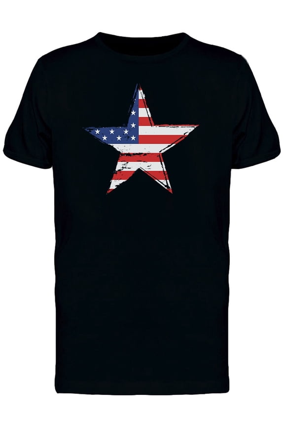 American Star T-Shirt Men -Image by Shutterstock, Male 3X-Large