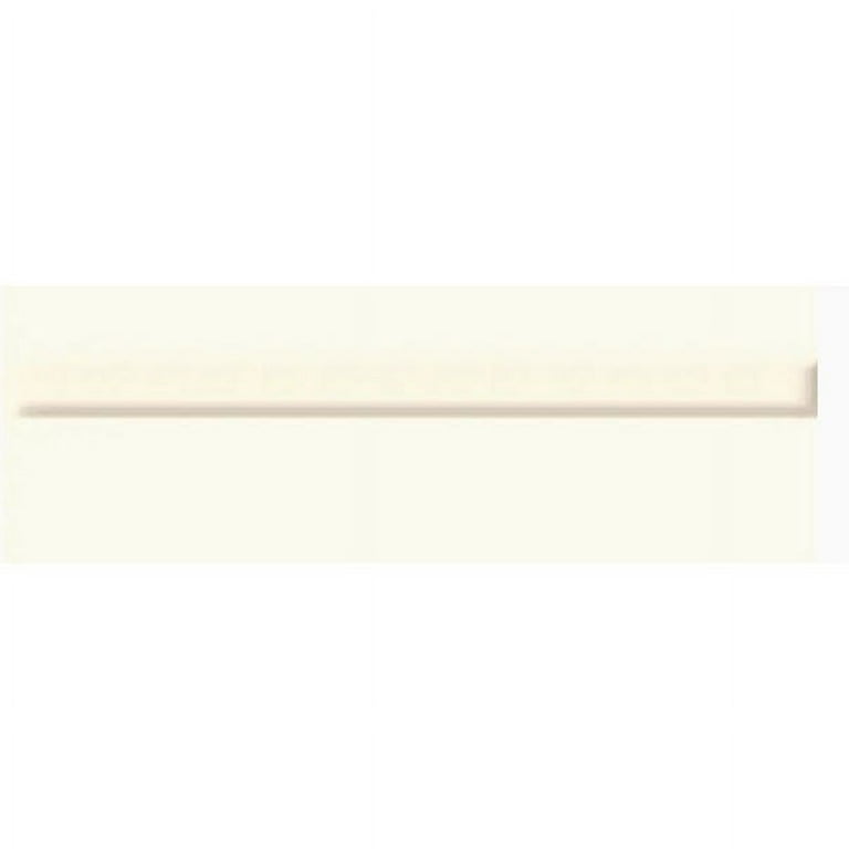 American Olean Starting Line Biscuit Gloss Ceramic Bullnose Tile, 2-in x 2-in. American Olean Starting Line Biscuit Gloss Ceramic Bullnose Tile, 2-in x 2-in.