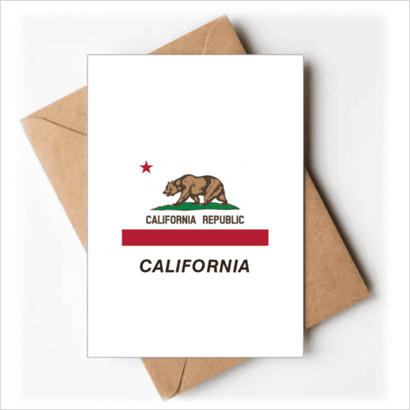 American State Flag Contour California Greeting Cards You are Invited Invitations