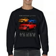thumbnail image 1 of American Steel Tough Truck Sweatshirt Offroad Pickup 4x4 USA Power Crewneck, 1 of 7