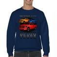 thumbnail image 1 of American Steel Tough Truck Sweatshirt Offroad Pickup 4x4 USA Power Crewneck, 1 of 7