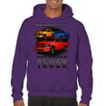 thumbnail image 1 of American Steel Tough Truck Unisex Hoodie Offroad Pickup 4x4 USA Power, 1 of 7