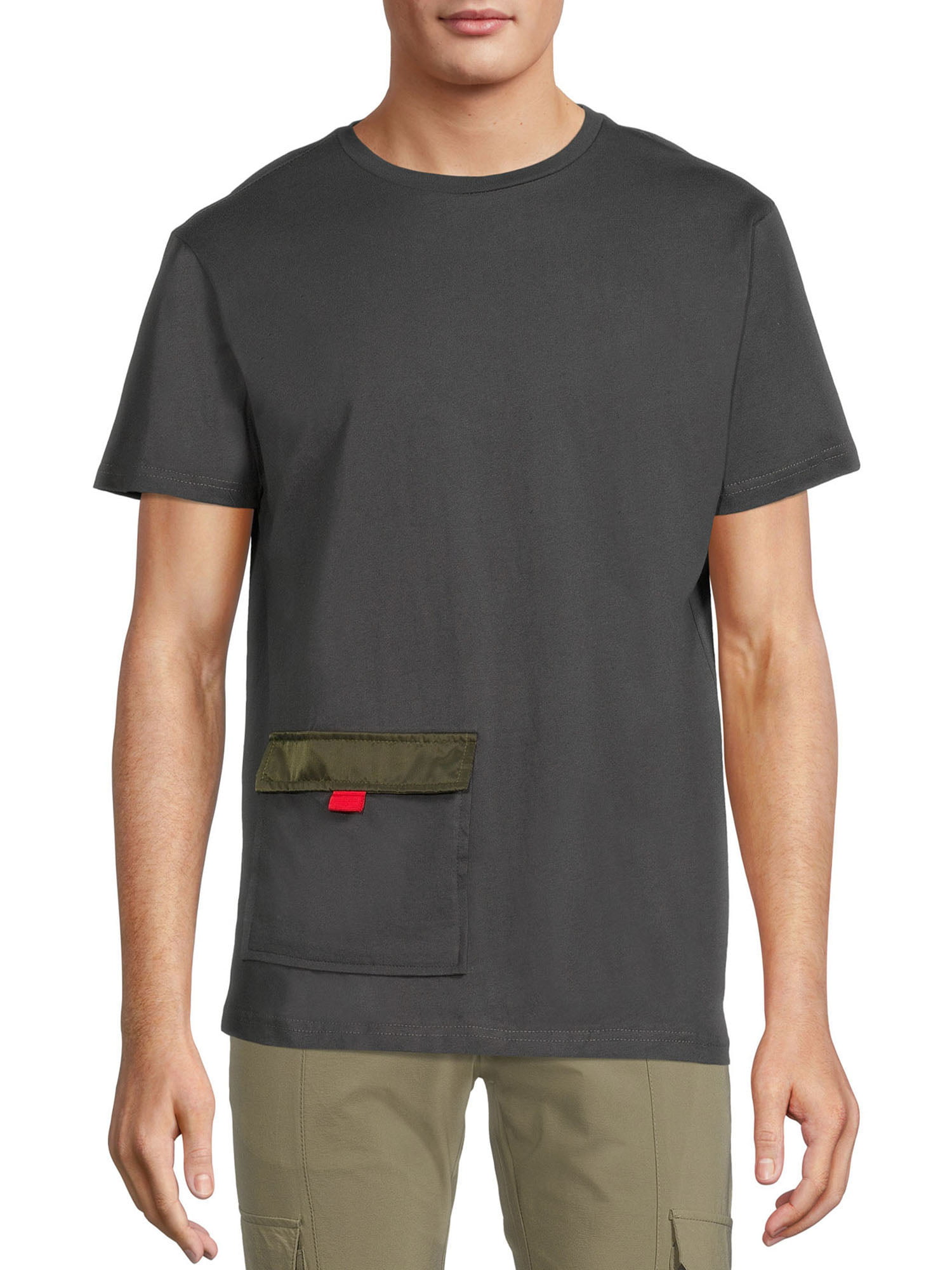 American Stitch Men's Cotton Side Pocket T-Shirt, Sizes S-2XL