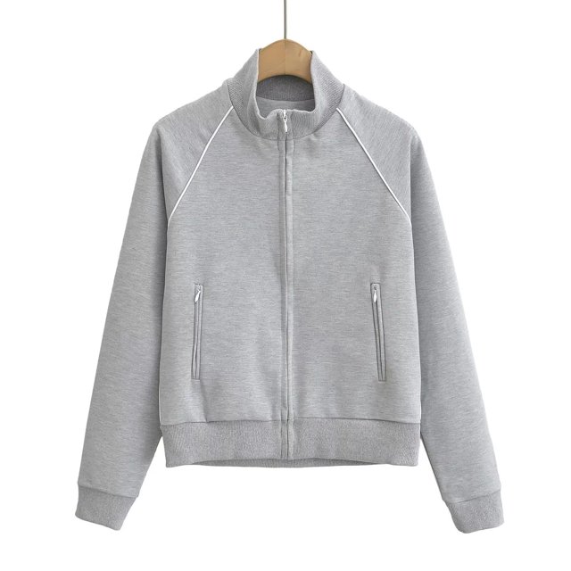 American Street Fashionistas Collar Jacket Women‘s Autumn and Winter