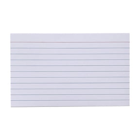 American Style Index Cards, 200 Count 3x5 Inch Ruled Notepaper, Lined Study Flash Cards for Vocabulary, Exam Prep, Memorization, Portable Note Taking Cards for Students