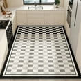 thumbnail image 1 of American Style Leather Kitchen Floor Mats Bathroom Non-slip Large Area Rugs Home Decoraction Waterproof and Oil Proof Carpets, 1 of 5