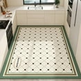thumbnail image 1 of American Style Leather Kitchen Floor Mats Bathroom Non-slip Large Area Rugs Home Decoraction Waterproof and Oil Proof Carpets, 1 of 5
