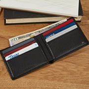 American Style Men's Leather Bifold Wallet Multiple Slot Space Ideal for Ideal Gift for Dad, Husband & Boyfriend