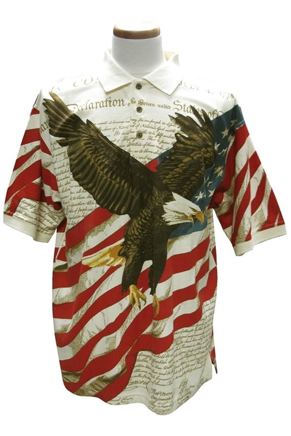 American Summer Flag Patriotic Eagle Shirt