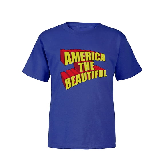 American Superhero Toddler Graphic T-Shirt by America The Beautiful
