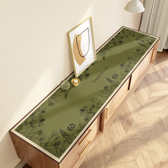American TV Cabinet Table Mat, Cover Cloth, Long Tablecloth, Countertop Protection Mat, Light Luxury, High-end Dining Side Cabinet, Desktop Mat.
