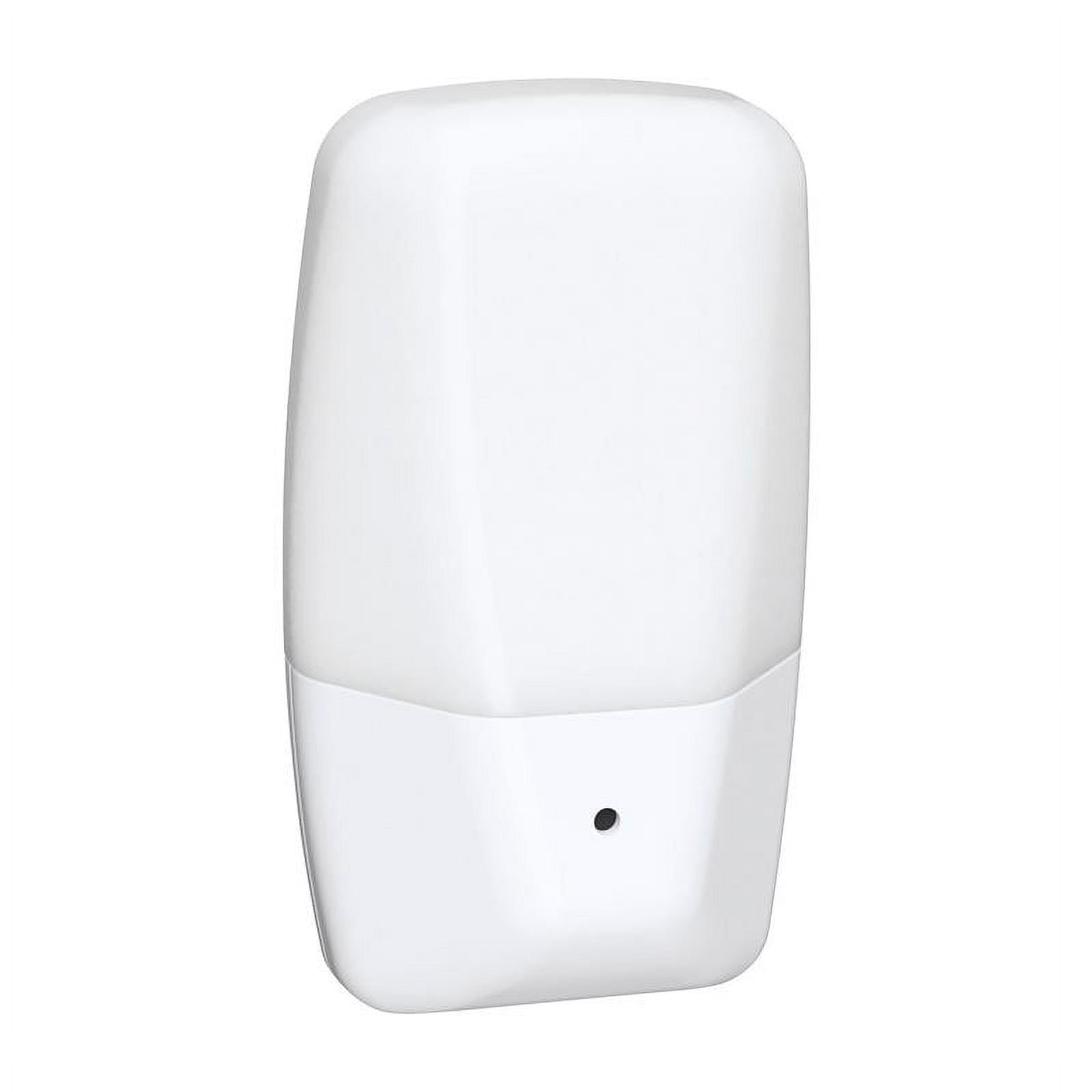 White Aria Curved Automatic Plug-In LED Night Light