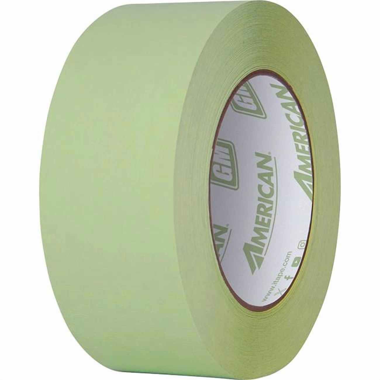 American Tape AMT-GM4855 48 mm 55M Green Mask Industrial Grade Masking Tape
