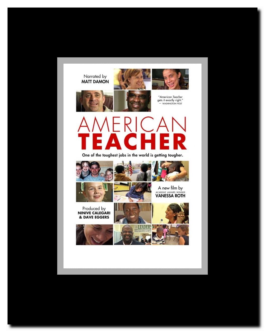 American Teacher Framed Movie Poster