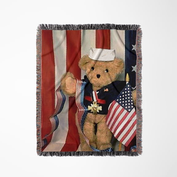 American Teddy Bear, Woven Blanket