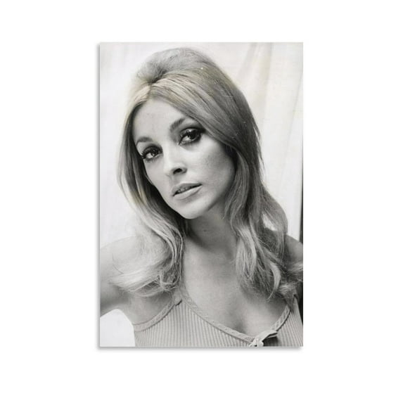 American Television Actresses Sharon Tate Poster8 Canvas Poster Wall Art Picture Prints Hanging Photo Gift Decor Home Posters Artworks 12x18inch(30x45cm)