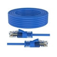 thumbnail image 1 of American Terminal EPC100BL 100' Cat6 patch cableCat6a Ethernet network patch cable RJ45 23AWG 600M solid copper wire 100' blue, 1 of 1