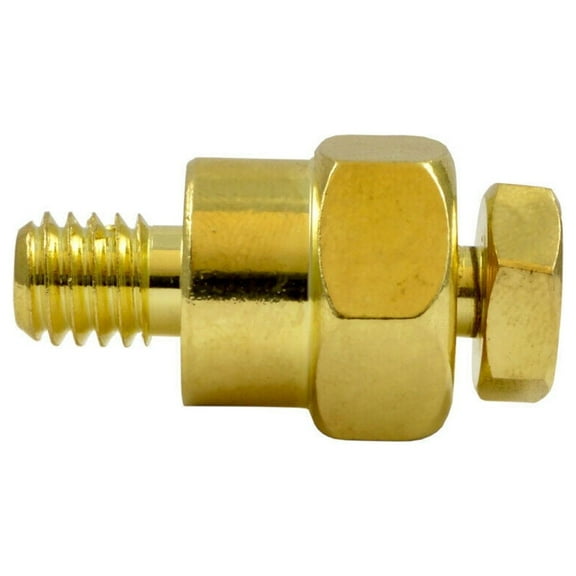 American Terminal GMBAT-1 GM Side Post Terminals GM Short Side Post Mount Positive Negative Battery Terminal Gold Plated
