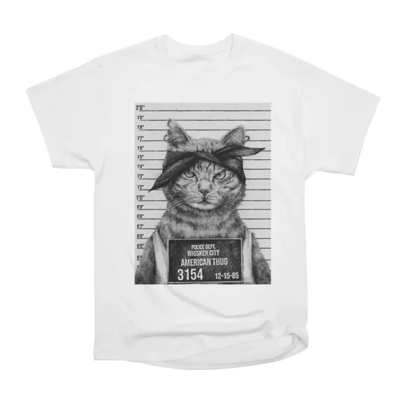 American Thug T-Shirt Tee Gift For Him Merch For Her Apparel For Friend