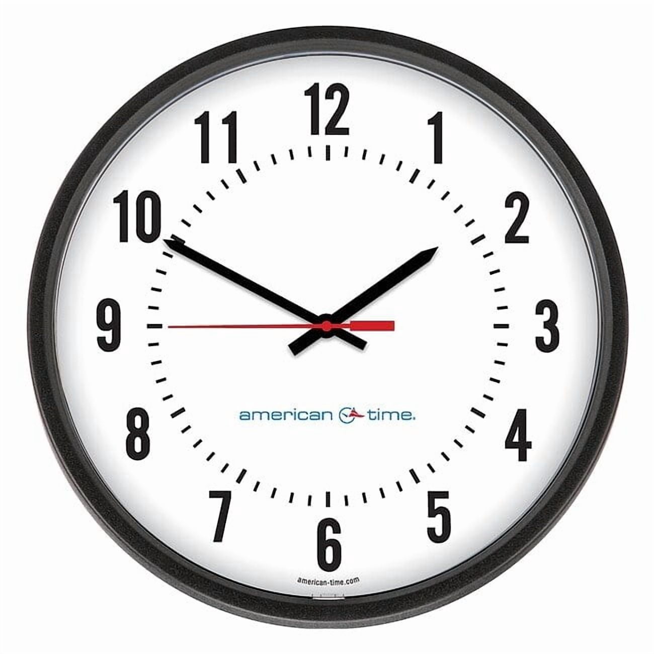 American Time Clock,Black Case,2