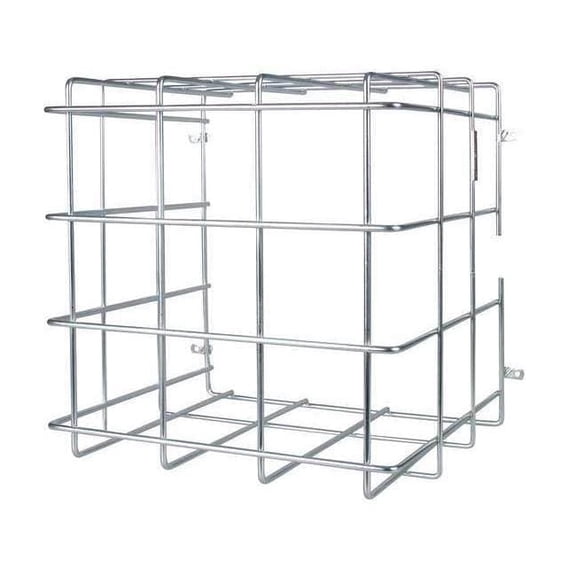 American Time Clock and Bell Guard,Steel,14" W,Gray G2006