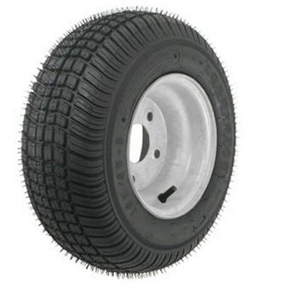 American Tire & Wheel 3h312 215/60-8 T&W (C) 5 Hole Silver E-coat