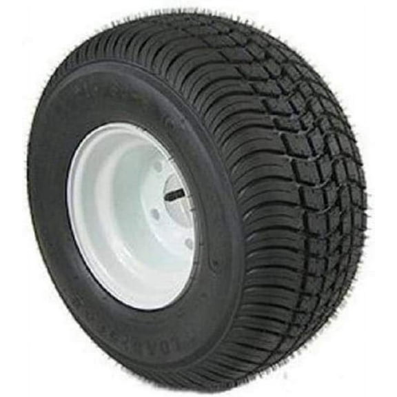 American Tire 3H390 205/65-10 Tire & Wheel C 5 Hole / White