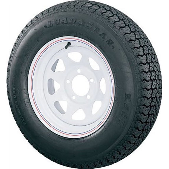 American Tire 32508 St225/r75/15 (c) Tire & Wheel 6 Hole White