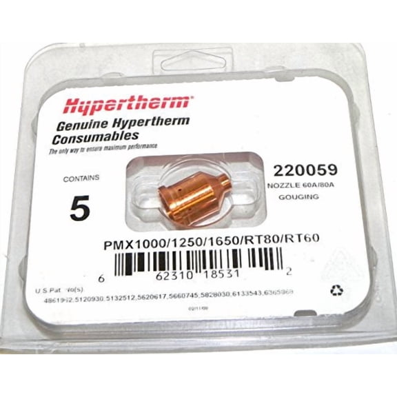 Hypertherm 220059 Gouging Nozzle