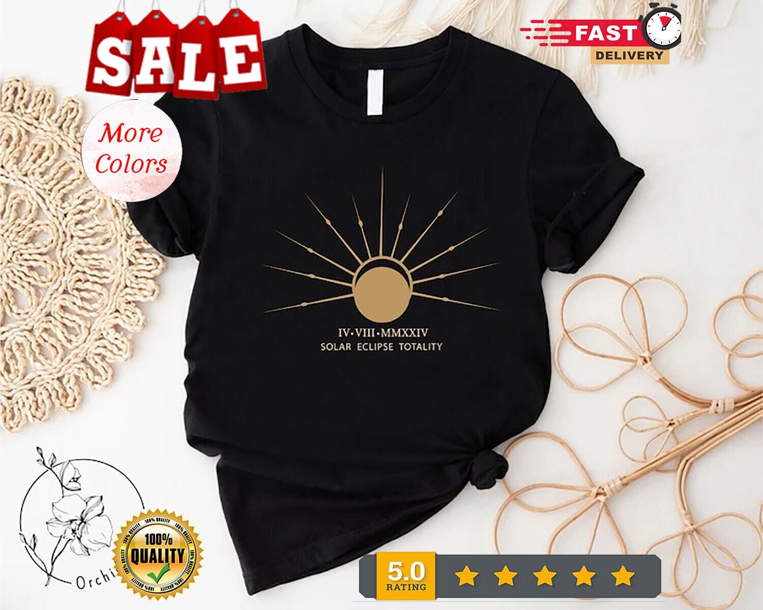 American Total Solar Eclipse April 8th 2024 Shirt,Celestial Eclipse