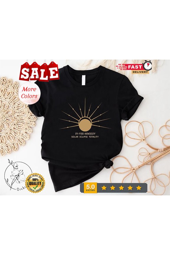 American Total Solar Eclipse April 8th 2024 Shirt,Celestial Eclipse Gift,Ecli...