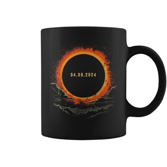 American Totality April 8 2024 Total Solar Eclipse Viewing Coffee Mugs