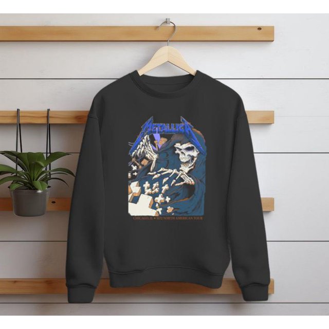 American Tour 2024 Metallica M72 Chicago IL Night 2 August 11 TShirt