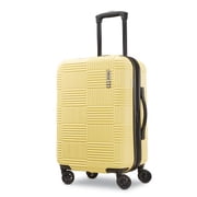 American Tourister 22" Checkered Carry On Hardside Spinner Suitcase - Yellow
