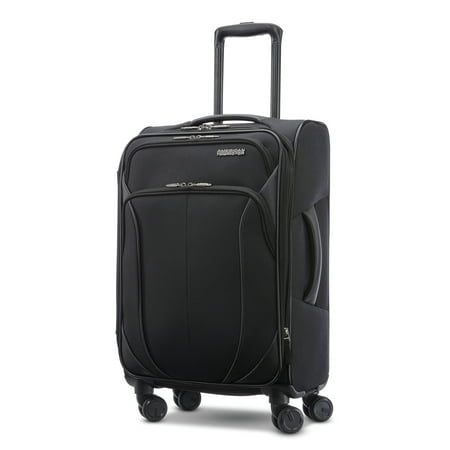 American Tourister - 4 Kix 2.0 24" Expandable Spinner Suitcase - Black