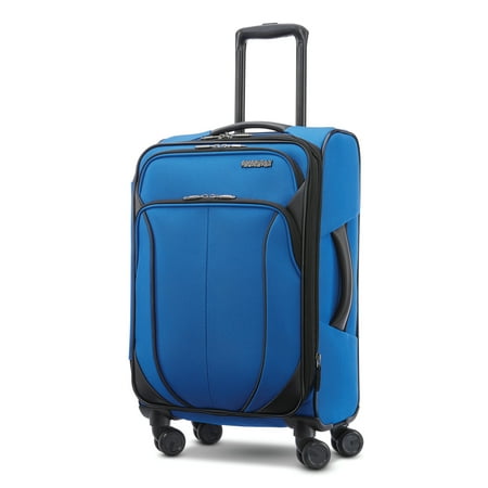American Tourister - 4 Kix 2.0 24" Expandable Spinner Carry-On Suitcase - Classic Blue