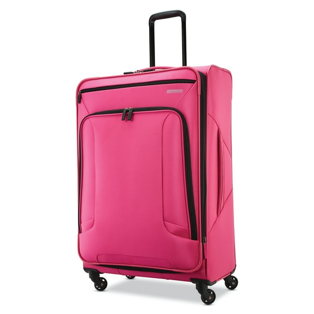 American Tourister 4 Kix 28-inch Softside Spinner, Checked Luggage, One ...
