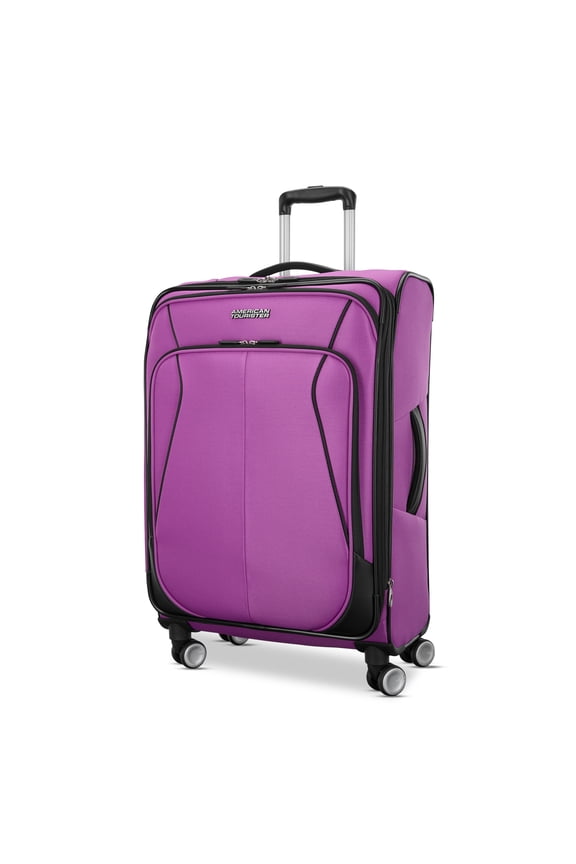4 Kix 3.0 Softside Medium Checked Spinner Suitcase - Hyper Violet