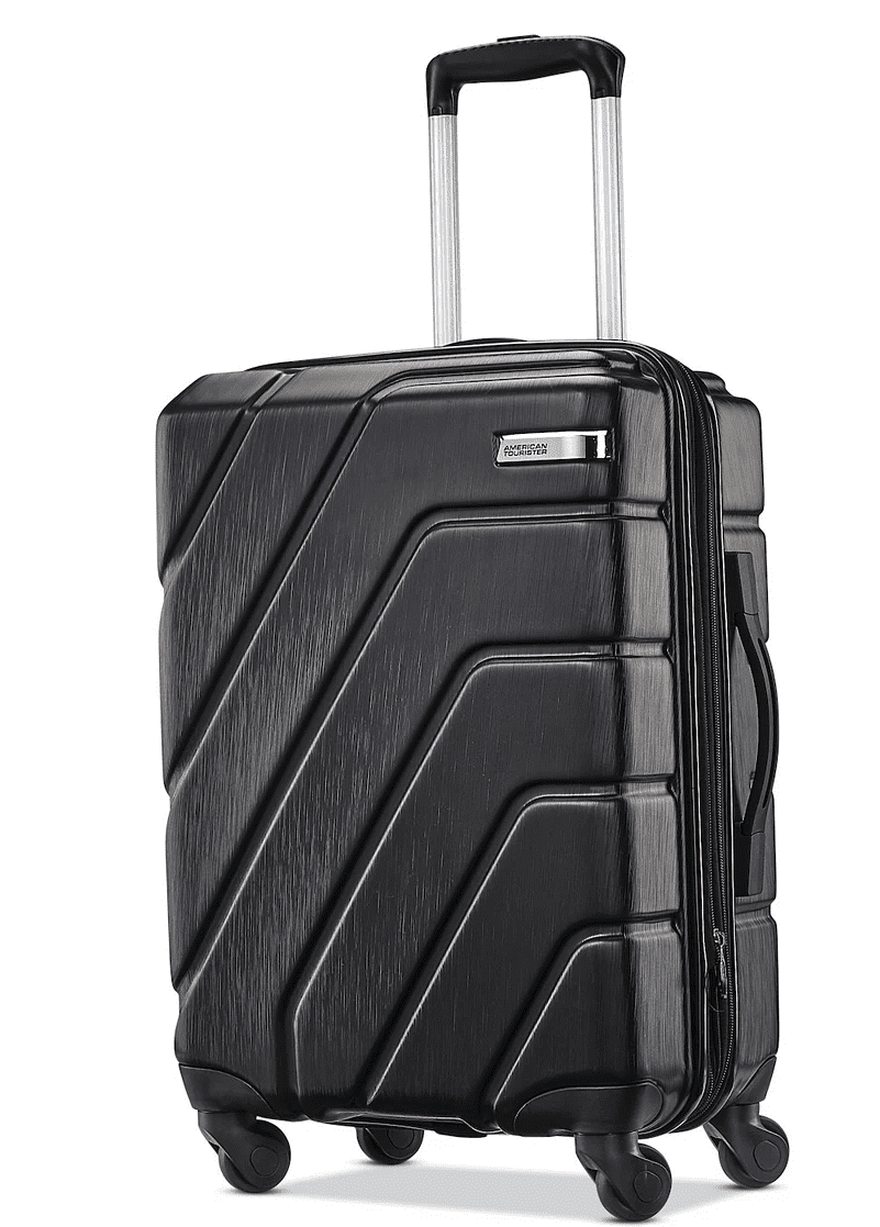 American Tourister BLACK Burst Trio Max Hardside Spinner Luggage 20
