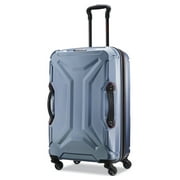American Tourister Cargo Max 25 Hardside Durable Medium Checked Spinner Luggage with Divider Pockets, Slate Blue