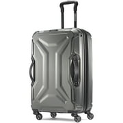 American Tourister Cargo Max 28 Hardside Durable Large Checked Spinner Luggage with Divider Pockets, Olive